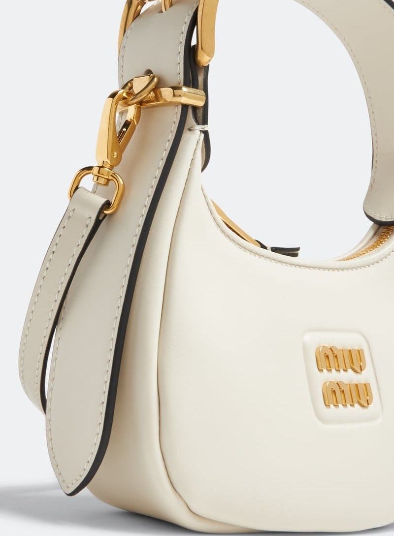 MIU MIU Leather hobo bag shoulder  - Image 2