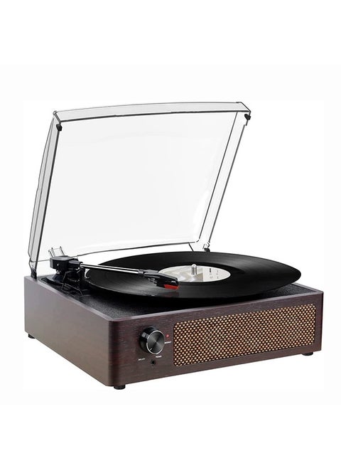 Vinyl Record Player Turntable with Built-in Bluetooth Receiver & 2 Stereo Speakers, 3 Speed 3 Size Portable Retro Record Player for Home Decoration and Entertainment
