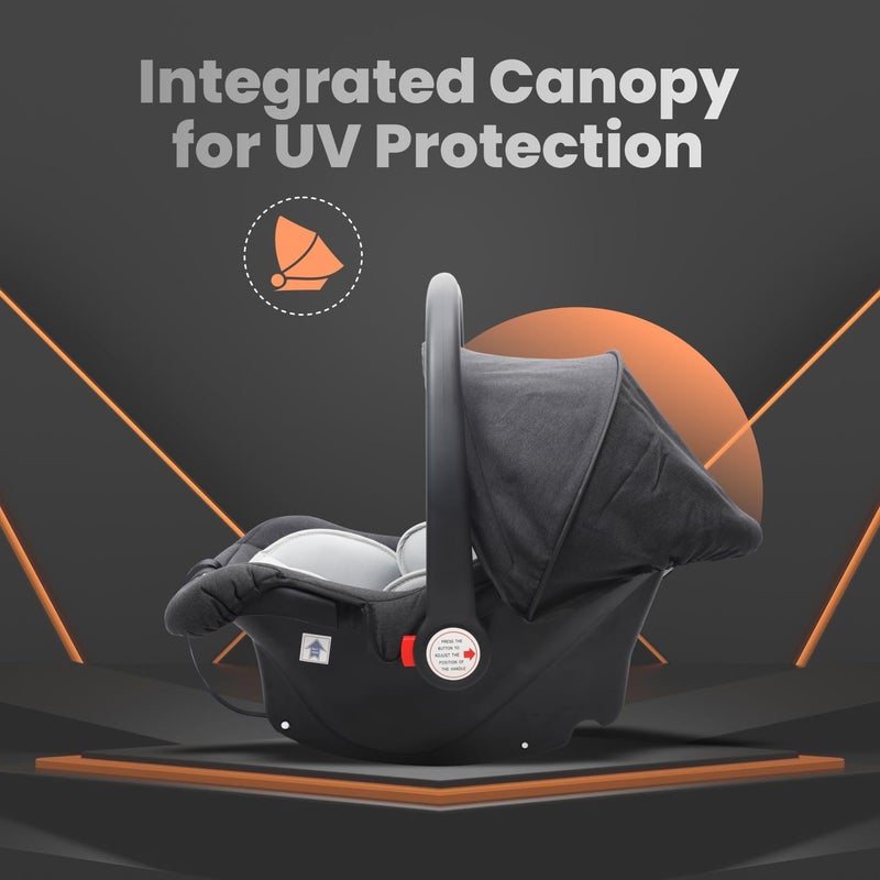 R for Rabbit Picaboo Grand 4 in 1 Baby Carry Cot Cum Car Seat - Image 4