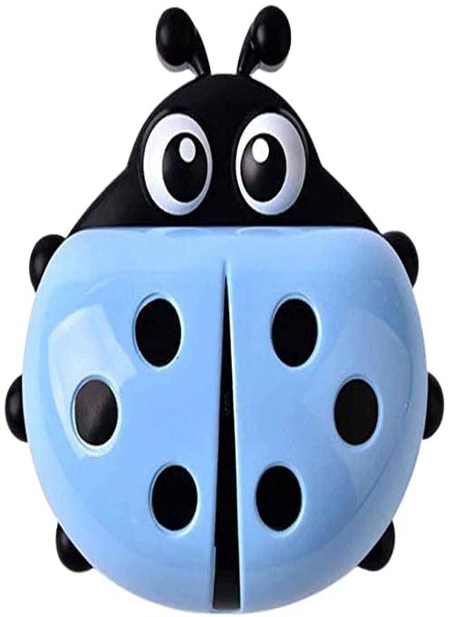 Flywind Soap Holder Travel Soap Container with Lid, Portable Bar Soap Holder, Leakproof Soap Box with Perforations, Soap Dishes for Traveling, Camping, Gym Pack of 1 (Ladybug Blue) - Image 1