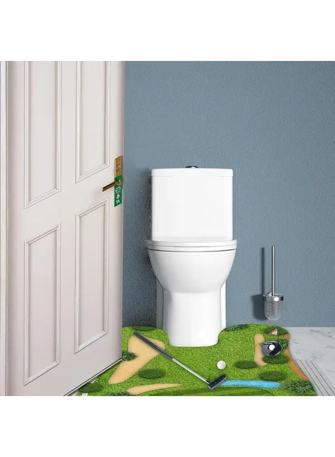 general 6 Piece Luxury Toilet Golf Set Indoor Sports Game Fun Gift For Men - Image 4