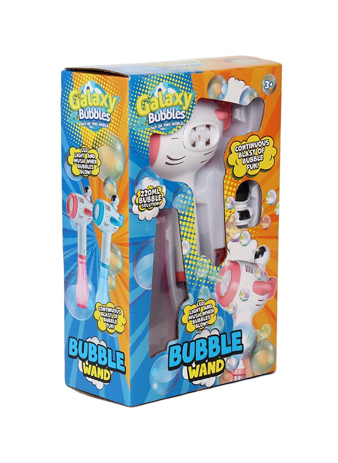 Galaxy Bubbles Space Shuttle Bubble Wand With Light And Music, With 220ml Bubble Solution, 3 Aa Batteries Not Included  - Image 1