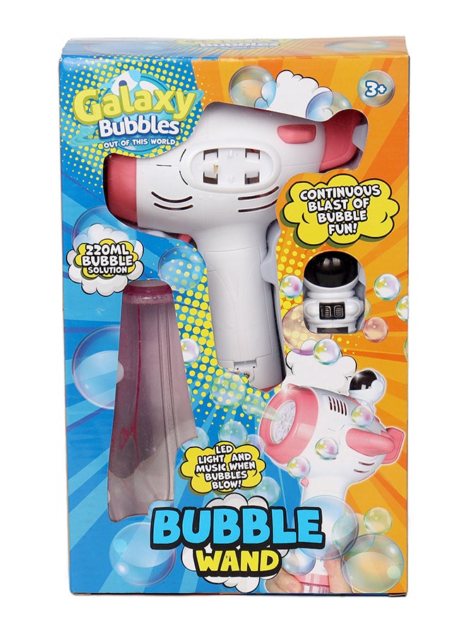 Space Shuttle Bubble Wand With Light And Music, With 220ml Bubble Solution, 3 Aa Batteries Not Included