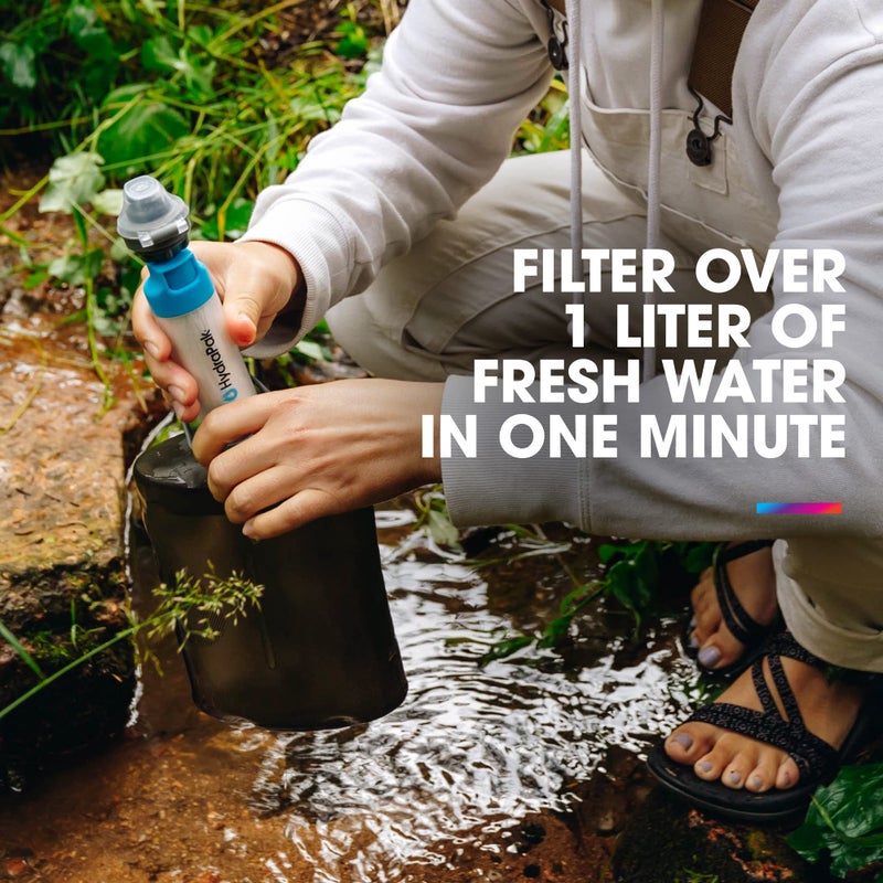 HydraPak 28mm Filter Kit - Water Filtration Accessory - Fast Flow - Perfect for Hiking, Camping, Travel, and Emergency Preparedness - Image 3