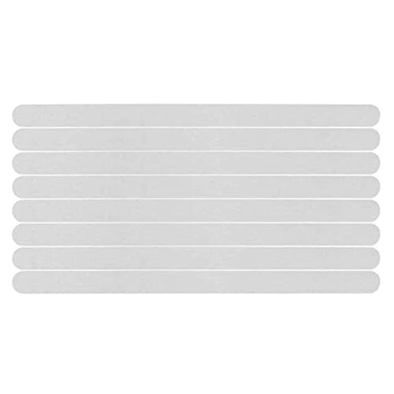 Fresh Anti-Slip Shower & Bath & Bathtubs & Floors Safety Strips - Transparent Stickers - 8 Pieces