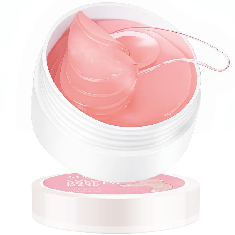 FANMIN Under Eye Mask, Under Eye Gel Pads With Collagen, Skincare Eye Patch Masks for Women and Men - Image 1