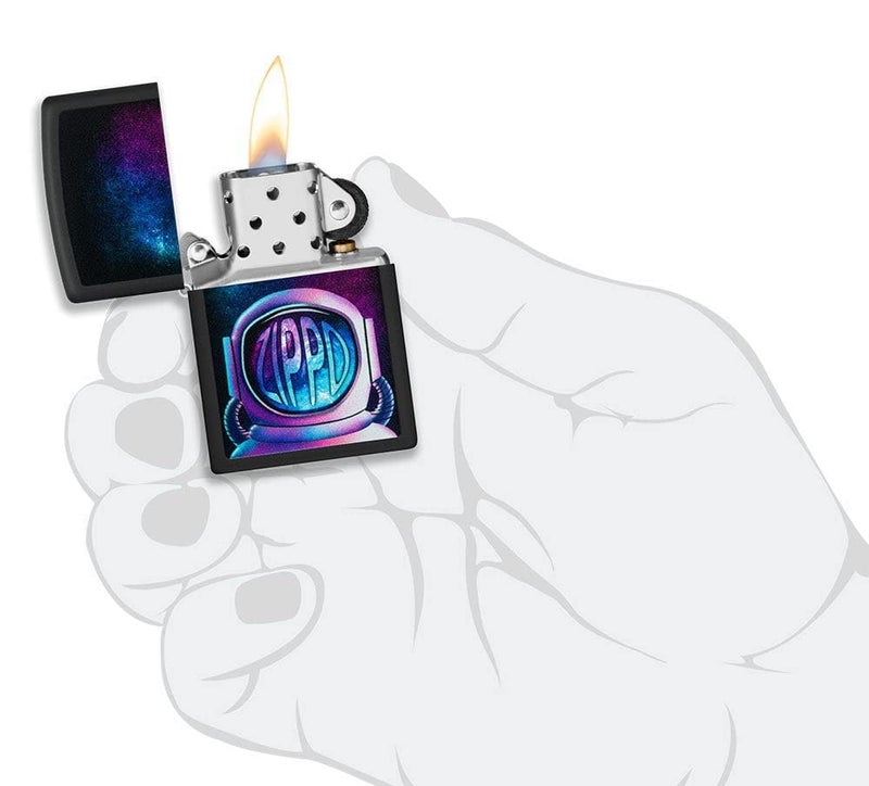 Zippo Multi Color Astronaut Design Pocket Lighter Windproof Stylish Premium Metal Body Eco Environment-Friendly Unique Stylish Travel Friendly - Image 4