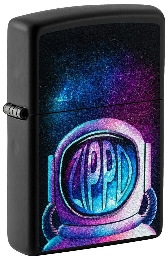 Zippo Multi Color Astronaut Design Pocket Lighter Windproof Stylish Premium Metal Body Eco Environment-Friendly Unique Stylish Travel Friendly - Image 1