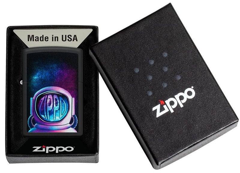 Zippo Multi Color Astronaut Design Pocket Lighter Windproof Stylish Premium Metal Body Eco Environment-Friendly Unique Stylish Travel Friendly - Image 5