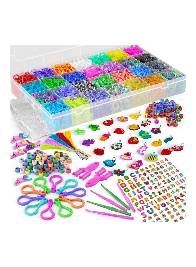 NIBEMINENT 11900-Piece Rubber Band Bracelet Kit Set - Image 1