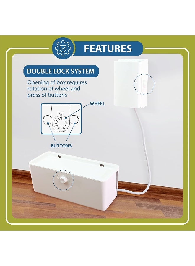 Wappa Baby Wappa Baby Power Strip Cover and Outlet Cover Box