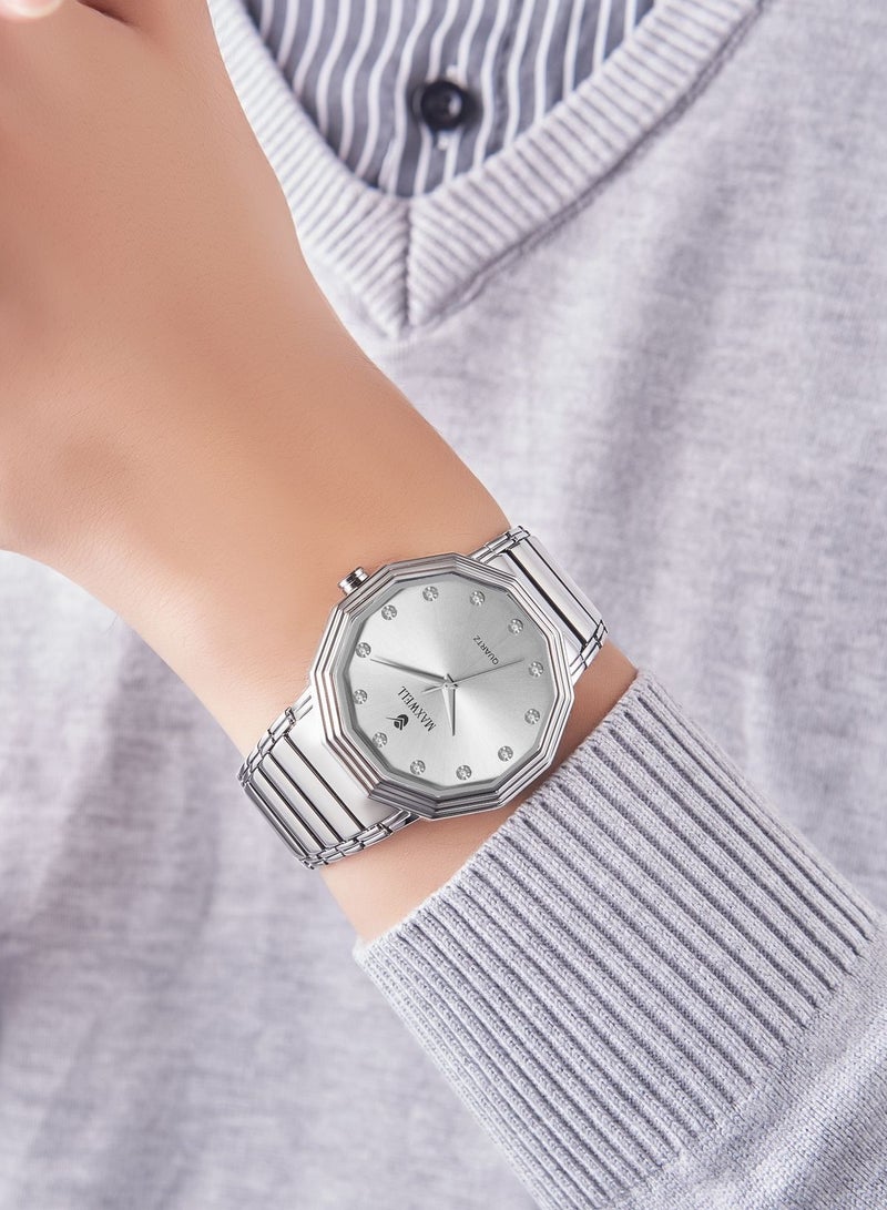 Maxwell men's watches, waterproof, one-year warranty, warranty card