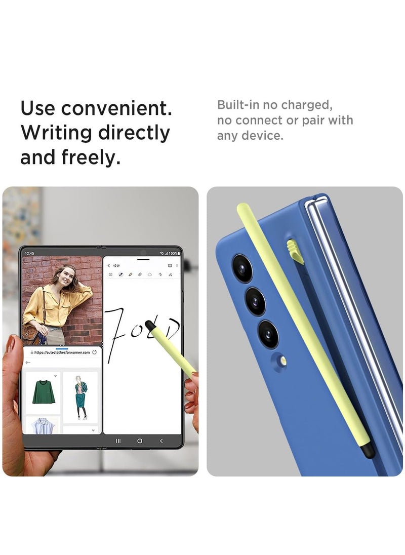 Generic - FOCUS Case For Samsung Galaxy Z Fold 3 Case With Pen Holder And Hinge Protection, Built In Screen Protector, Z Fold 3 Cases With Pen - Image 1