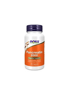 Supplements Pancreatin 10X 200 Mg With Naturally Occurring Protease (Protein Digesting) Amylase (Carbohydrate Digesting) And Lipase (Fat Digesting) Enzymes 100 Count (Pack Of 1)