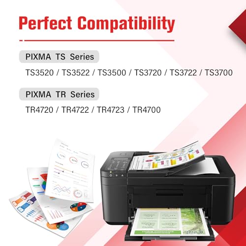 Cool Toner 275 275XL PG-275 Black Ink Cartridge Replacement for Cannon PG 275 XL for Canon Printers PIXMA TR4720 TS3722 TS3700 TR4700 TS3522 TS3500 TS3520 TS3720 TR4722 (2 Pack, Black*2) - Image 2