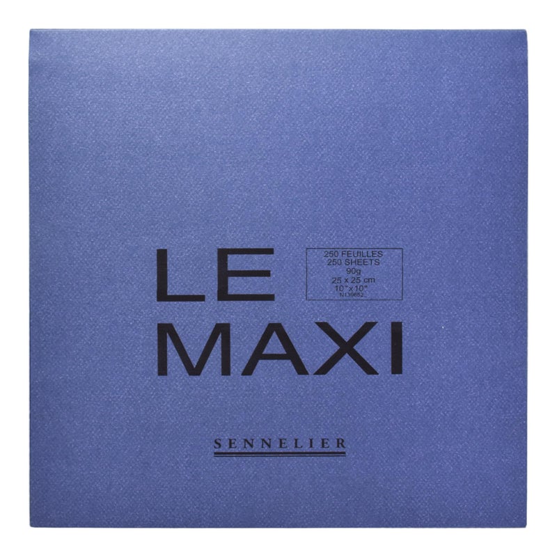 SENNELIER Maxi Drawing Pad, White, 10-x-10-Inch - Image 3