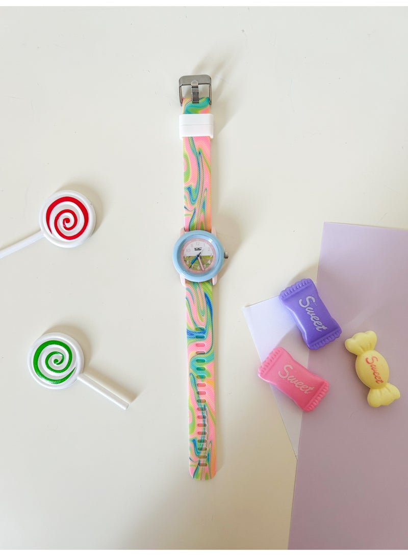 ساعة أطفال أنيقة وعملية – تصميم ممتع وألوان مبهجه