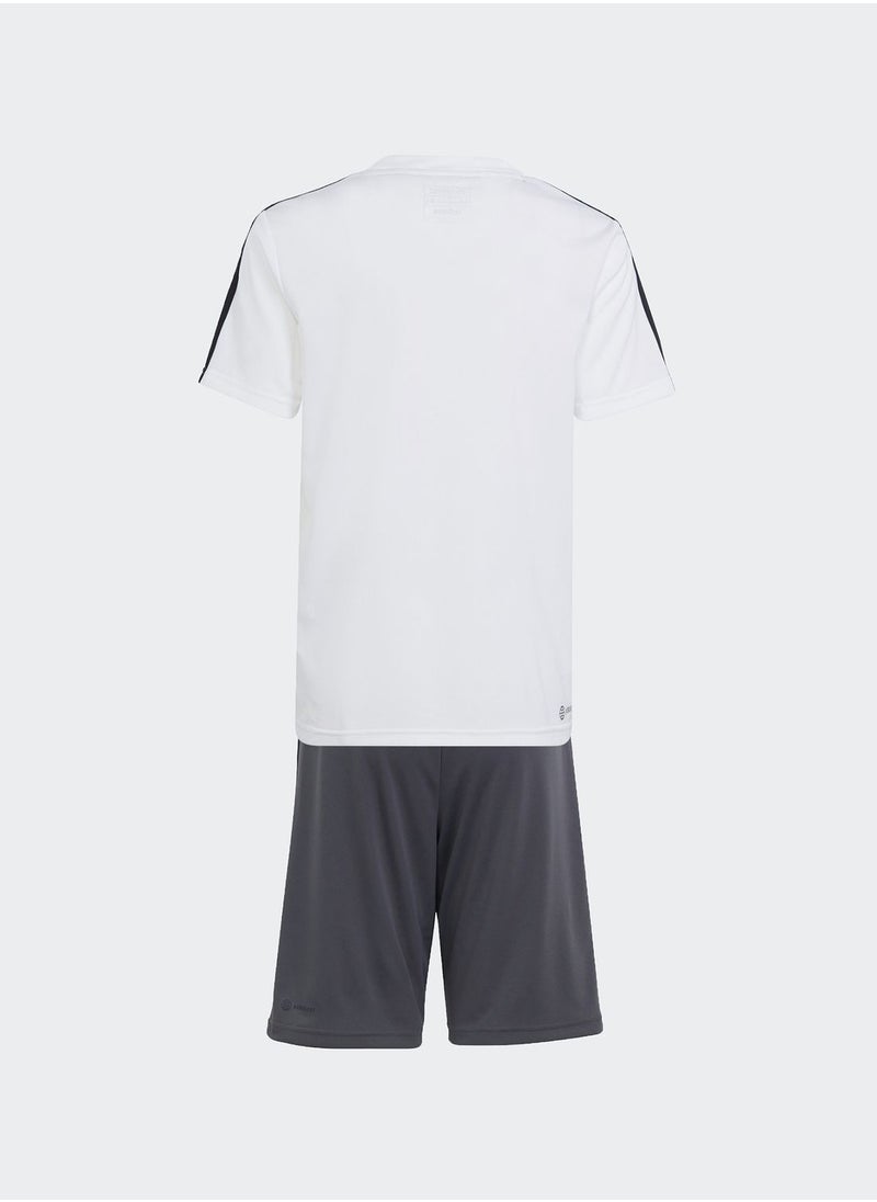 Adidas - Kids 3 Stripe Train Essential Aeroready Set - Image 1