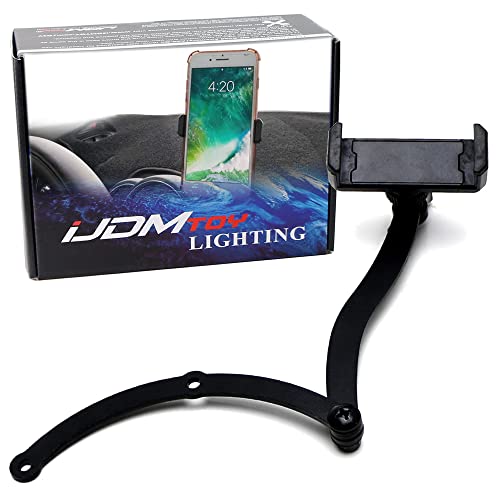 iJDMTOY Behind Tachometer Mount Smart Phone GPS Mounting Holder Kit Compatible with Mini Cooper Gen2 R55 R56 R60 R61 360Degree Rotatable - Image 1