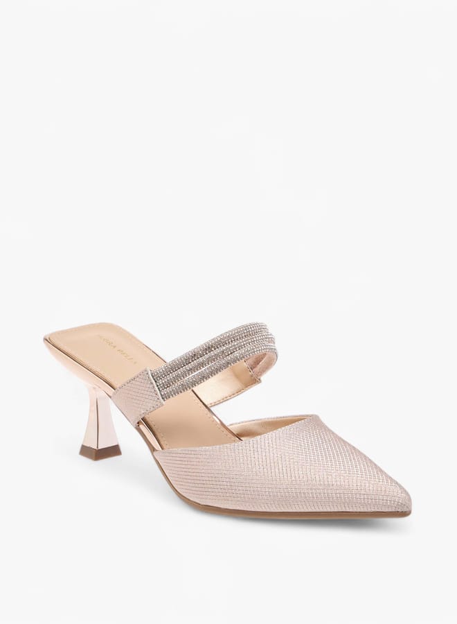 فلورا بيلا من شو إكسبرس ميمز نسائية بكعب مدبب مزخرف - Image 3