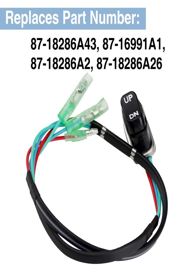 gradora Power Boat Tilt Trim Switch Replacement for Mer-cury Mariner Outboard Remote Control Box 87-18286A43 87-18286A26 87-16991A1 87-18286A2 - Image 4