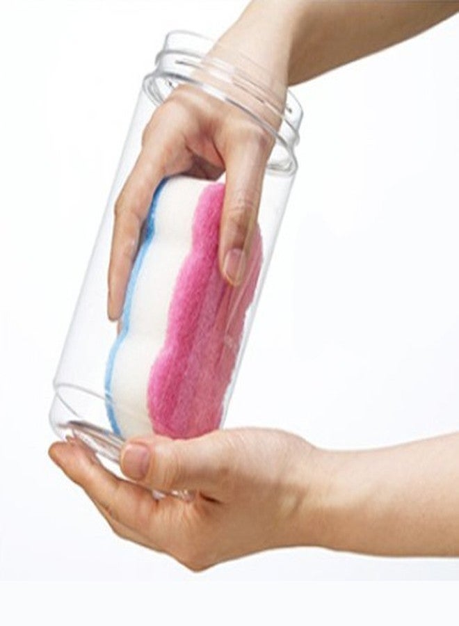 Komax Salad Bottle Set of 2, with Leak Proof Salad Sauce Dressing Case (Pink, Green) - Image 4