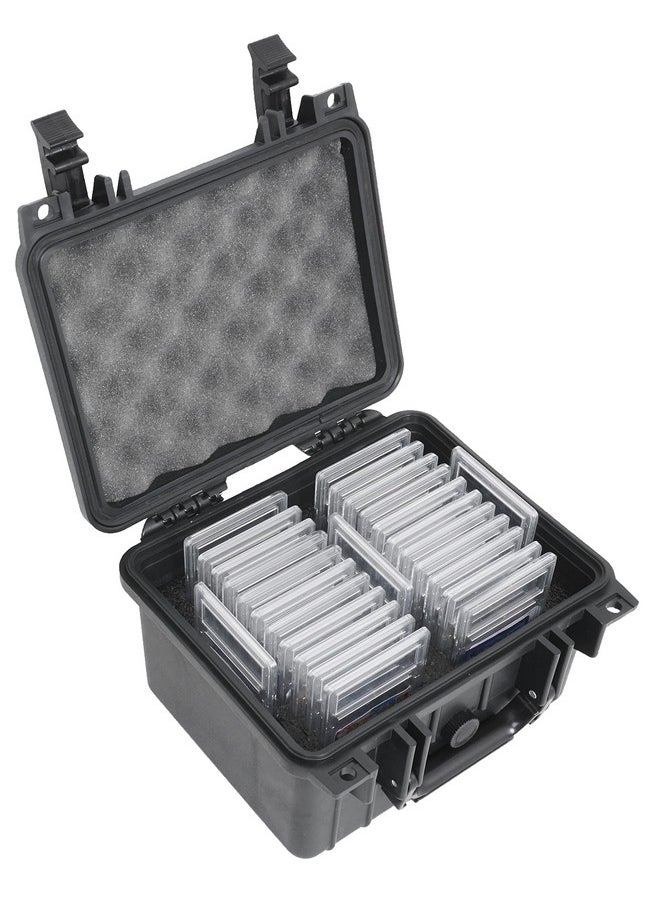 Case Club - 2541 Graded Card Slab Carrying Case Slotted Storage Fits Psa/Bgs/Fgs/Sgc Graded Slabs Sports/Trading Collector Box For Graded Cards Travel Holder For Slabs/Sleeves/Loose Cards - Image 1