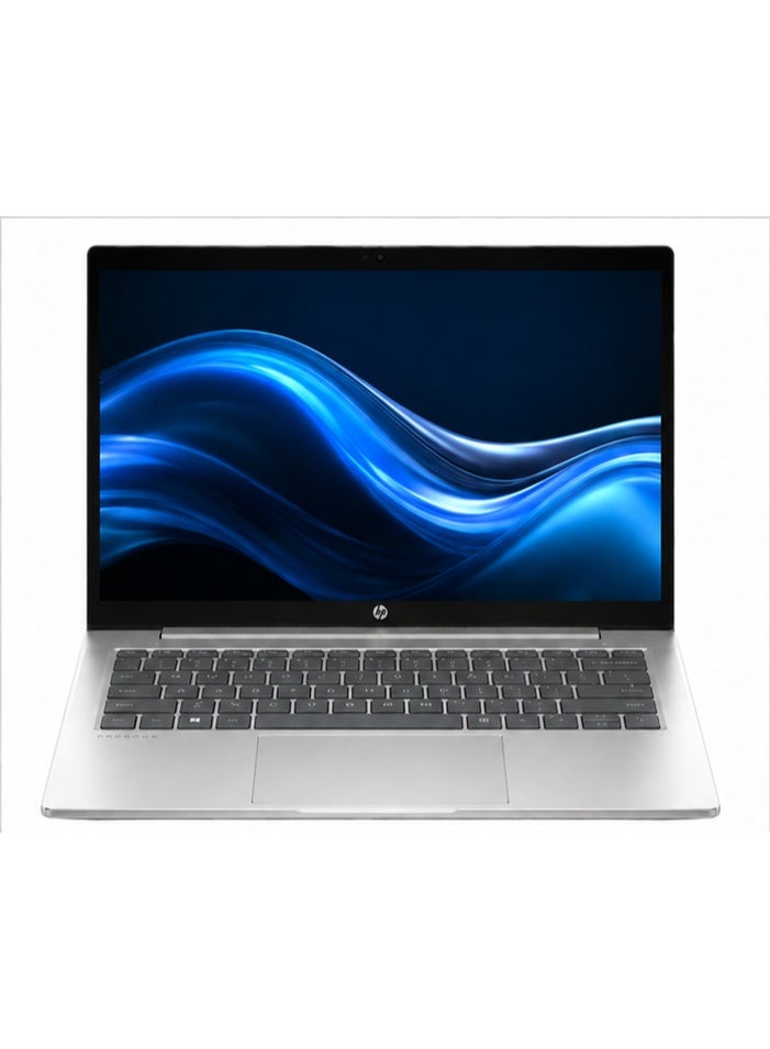 HP ProBook 4 G1i 14 Laptop, Intel Core Ultra 7, 16GB RAM, 512GB SSD English silver - Image 1