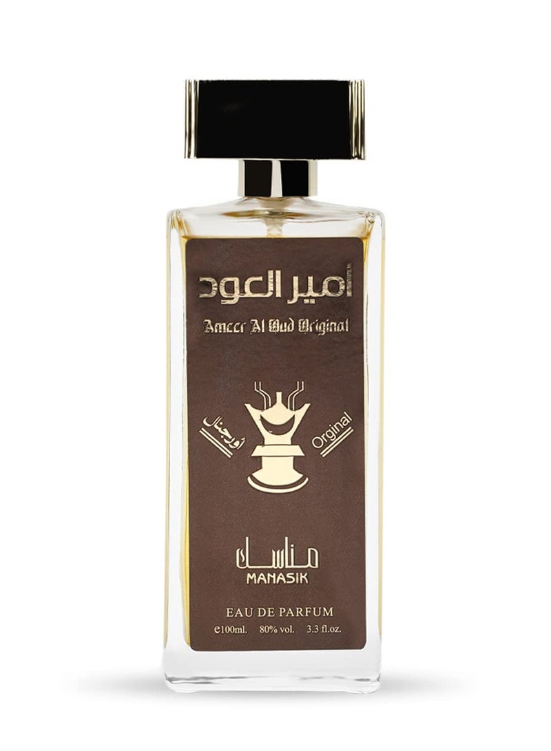 أمير العود عطر امير العود الاصلي للرجال من ماناسيك او دي بارفان 100 مل - Image 2