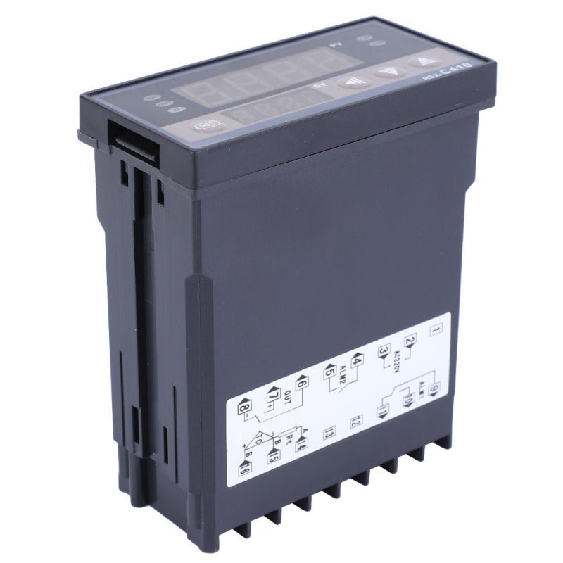 PID Temperature Controller REX-C410 AC220V SSR Relay Output Mode - Rapid Temperature Control K-Type Thermocouple Input for Electricity Chemicals Injection Molding - Image 2