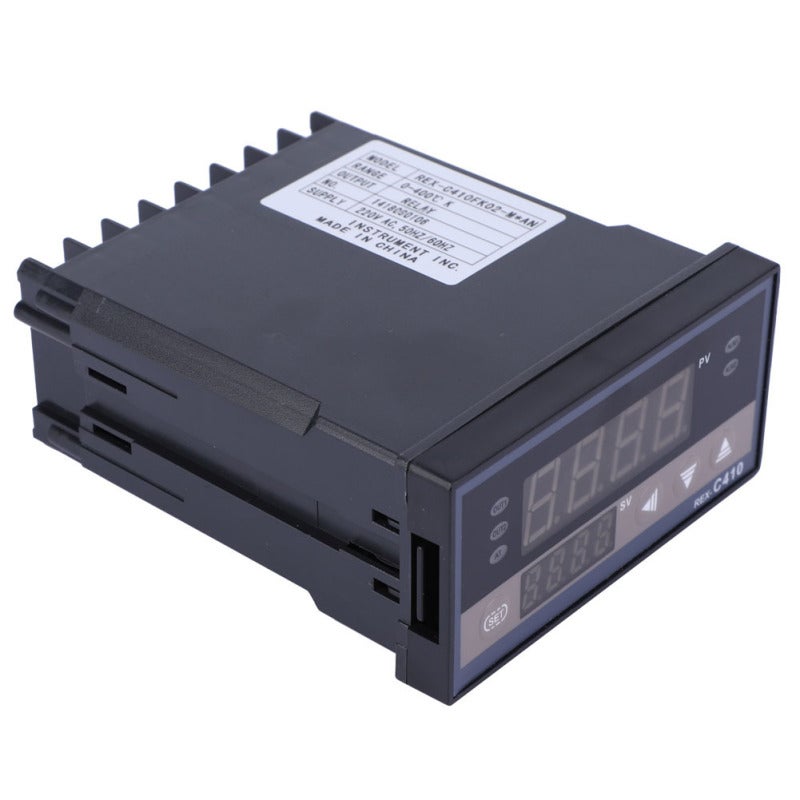 PID Temperature Controller REX-C410 AC220V SSR Relay Output Mode - Rapid Temperature Control K-Type Thermocouple Input for Electricity Chemicals Injection Molding - Image 5
