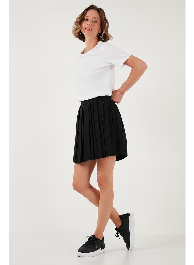 Lela Standard Fit Pleated Mini Skirt Women's Skirt 611ET0105 - Image 5