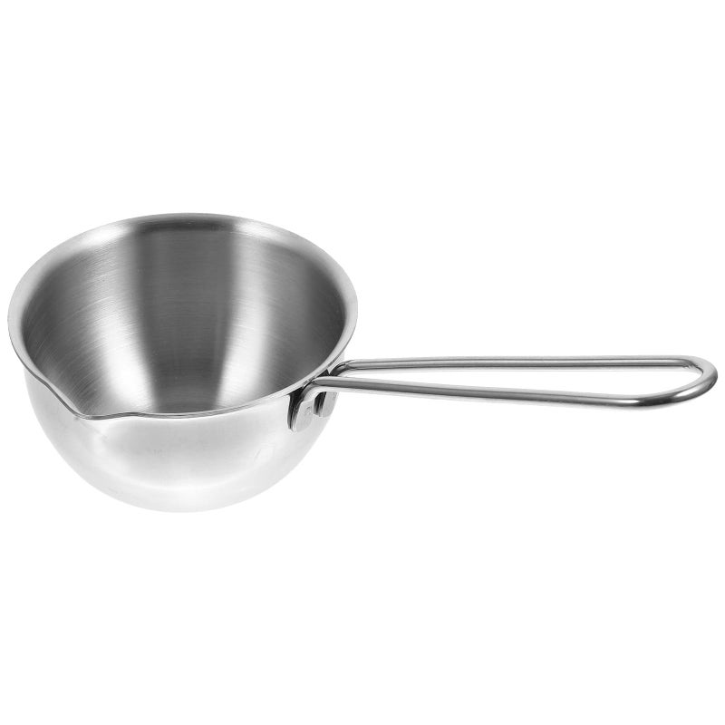 304 Stainless Steel Mini Saucepan 150ml With Measurement Scale For Kitchen Stovetop Cooking - Image 2