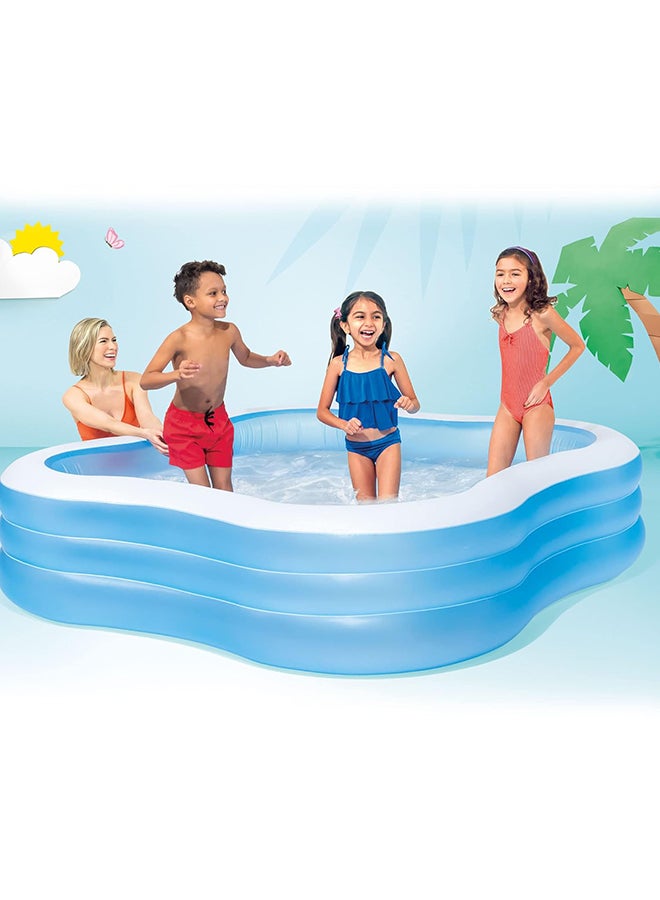 INTEX Beach Wave Swim Center Pool 90x90x22inch - Image 5