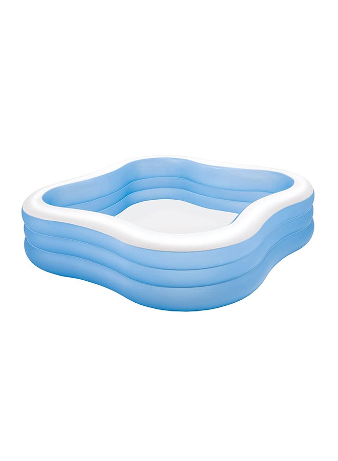 INTEX Beach Wave Swim Center Pool 90x90x22inch - Image 1