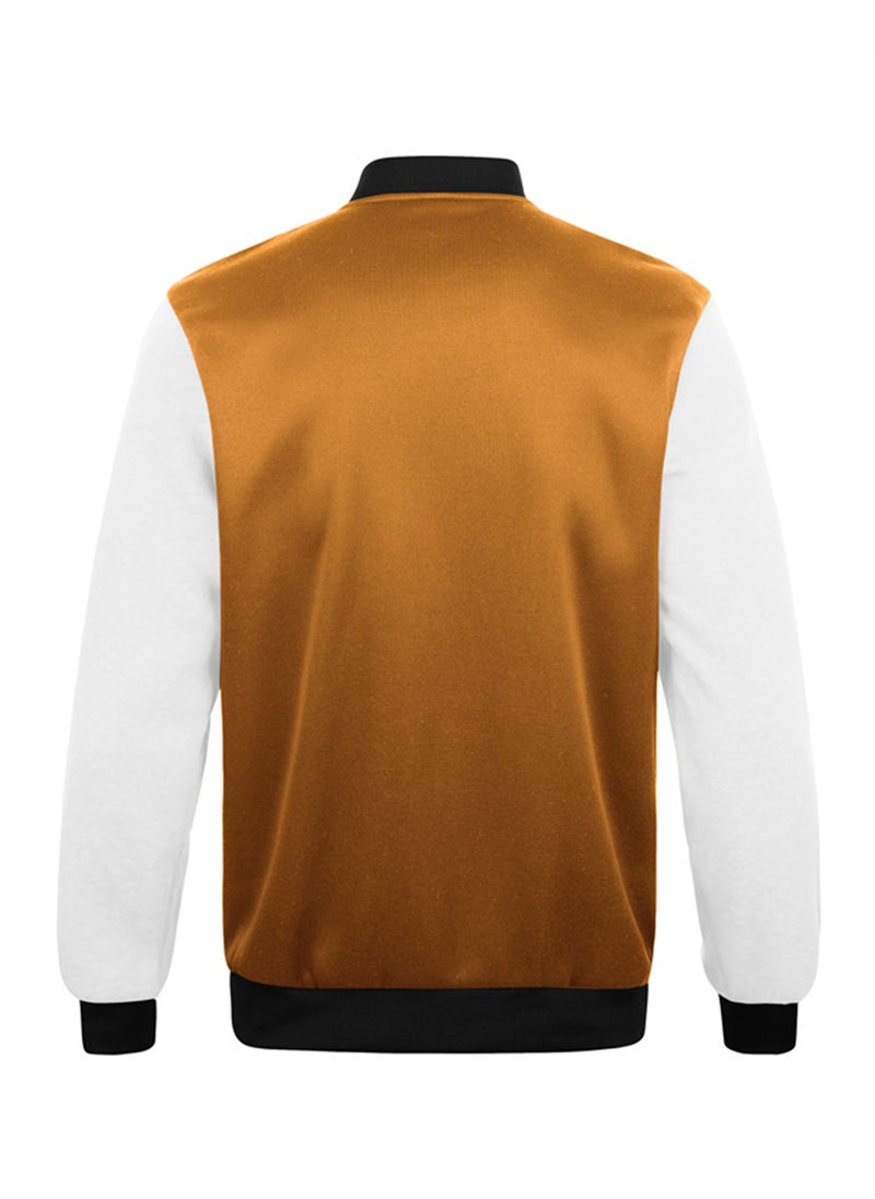 Generic - Men Lightweight LA Letter Print Knitted Jacket - Image 1