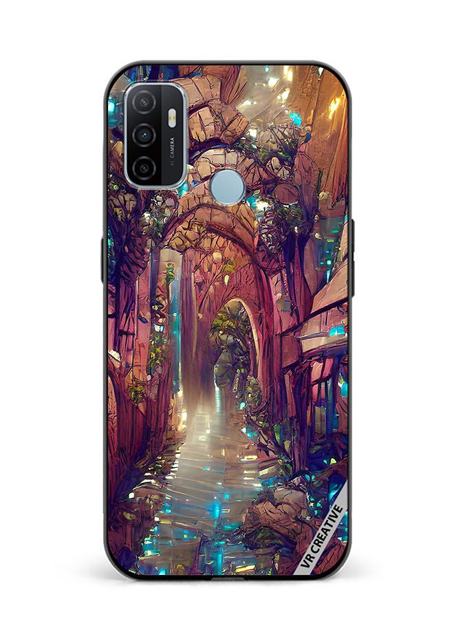 VR CREATIVE Protective Case Cover For Oppo A53 Design Multicolour - Image 1