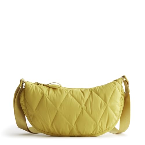 Vera Bradley Featherweight Springbrook Sling Crossbody Bag, Golden Olive - Image 3