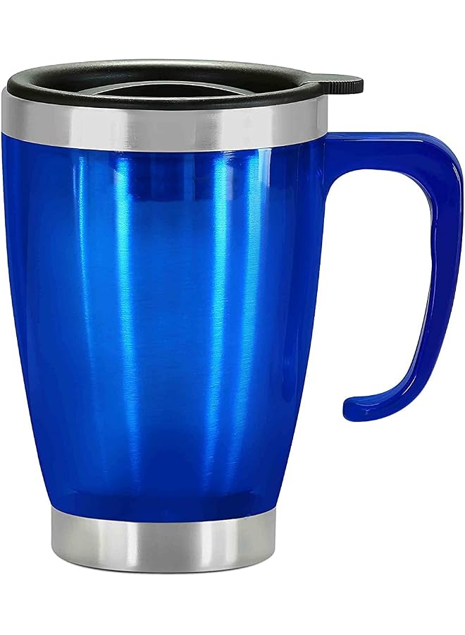 Travel Mug, 14 Oz, Blue