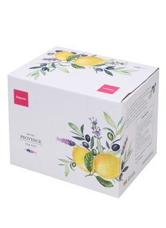 Fissman Tea Pot 1000ml, Lemon Provence Porcelain with Handle and Lid, Coffee Kettle, Suitable for Blooming Tea & Loose Leaf Tea  - Image 5