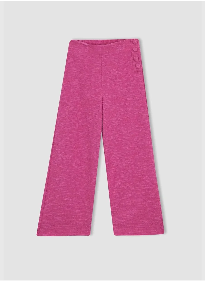 DeFacto Girl Wide Leg Knitted Trousers