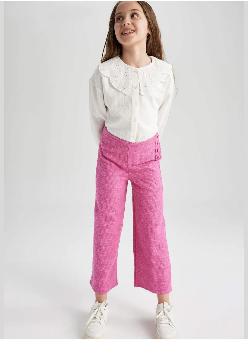 DeFacto Girl Wide Leg Knitted Trousers