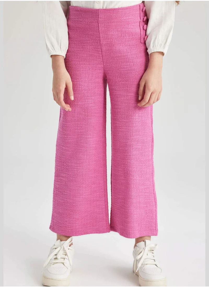 DeFacto Girl Wide Leg Knitted Trousers