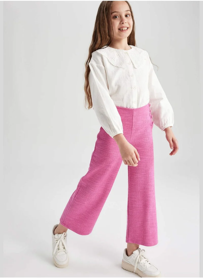 DeFacto Girl Wide Leg Knitted Trousers