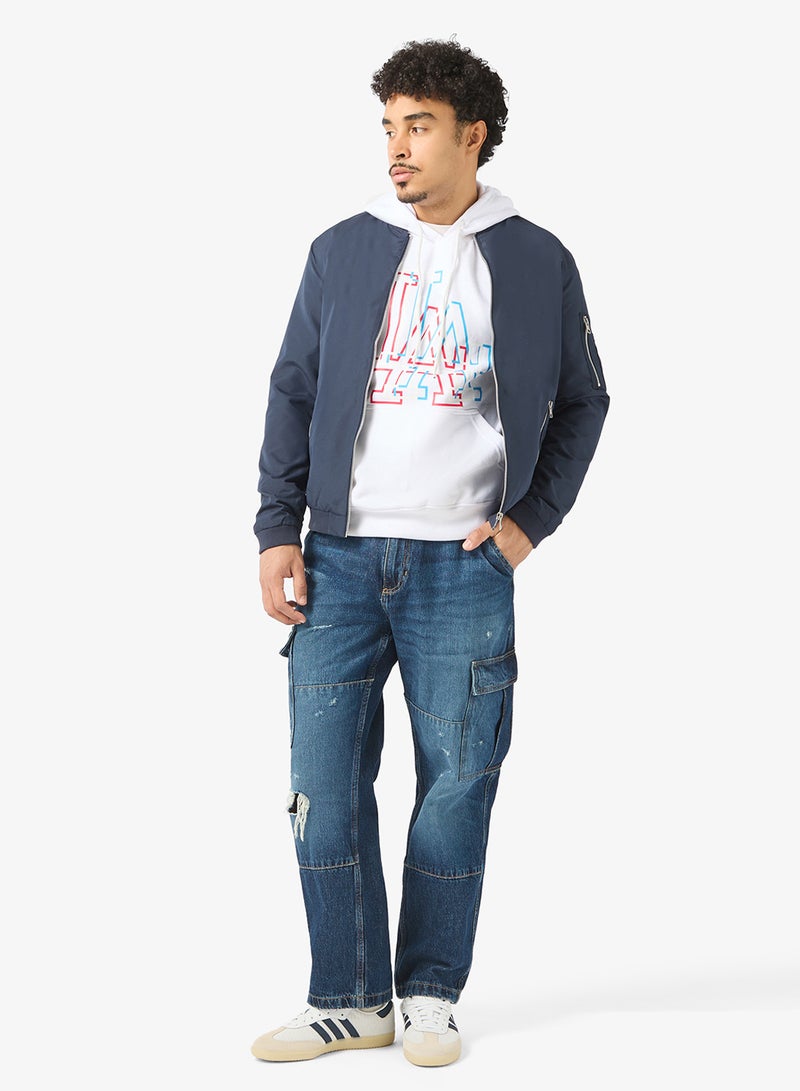 Seventy Five Graphic Print Hoodie - Image 4