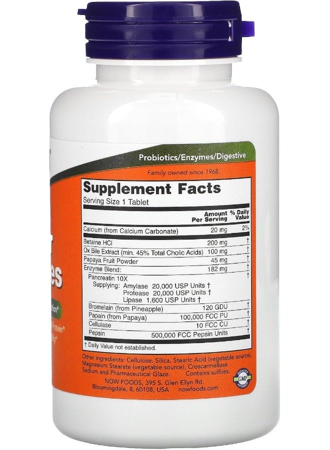 ناو فودز مكمل غذائي سوبر إنزايمز من 90 كبسولة - Image 5