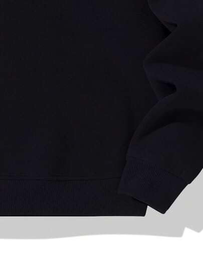 Trillion Half Zipper Hoodies for Men | Sweatshirt for Men Navy Blue - Image 5