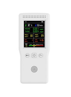 General 9 in 1 Air Quality Detector LCD Display PM2.5 PM10 HCHO TVOC CO CO2 Temperature and Humidity Multifunctional Air Quality Monitor  - Image 1