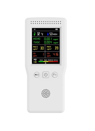 9 in 1 Air Quality Detector LCD Display PM2.5 PM10 HCHO TVOC CO CO2 Temperature and Humidity Multifunctional Air Quality Monitor - pzsku/ZF552509CE030F9FA3951Z/45/_/1733384342/8c4f1c42-040f-49bd-8ba5-6bf79c1d555f
