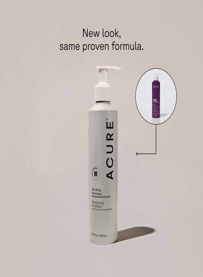 Acure Bonding Shampoo - Intensive Repair & Cleansing Formula for Damaged Hair, Restores Moisture & Enhances Shine, Vegan, 8.5 Fl Oz - Image 2